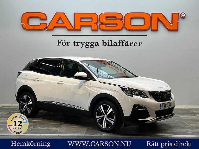 Bild 1 av Peugeot 3008 1.2 PureTech 130 EAT Allure Carplay Farthållare Dragkro