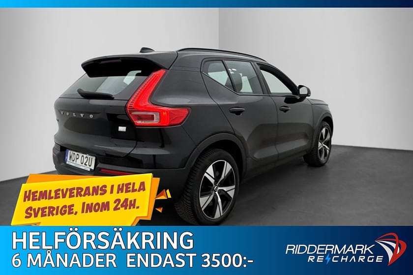 Bild 5 av Volvo XC40 P8 AWD Recharge 408hk Core VOC Pano H/K Kamera Drag MOMS