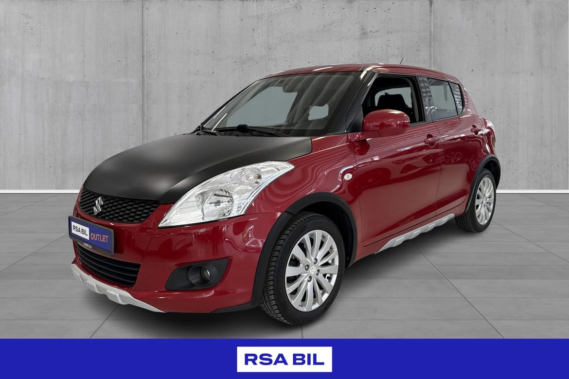 Suzuki Swift 5-dørs 1.2 VVT 4WD Manuell, 5-trinn, 94hk, 2013