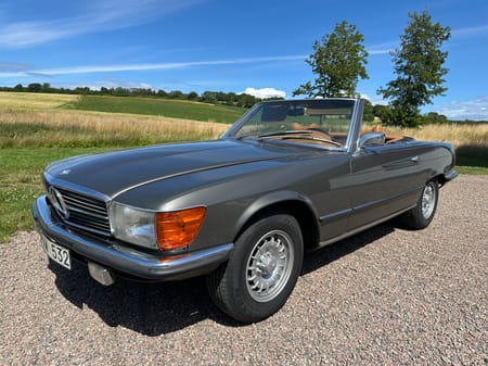 Mercedes-Benz 450 SL V8 Cab Hardtop Magiskt skick Byte