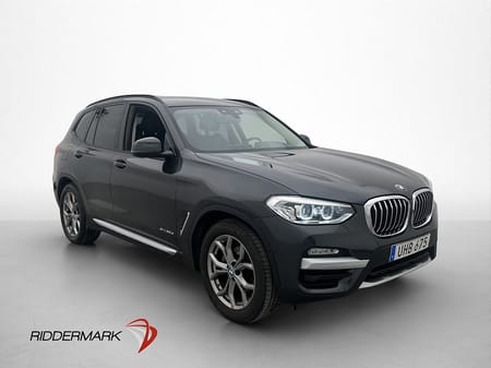 BMW X3 xDrive20d xDrive 20d 190hk Kamera Skinn Rattvärme Navi