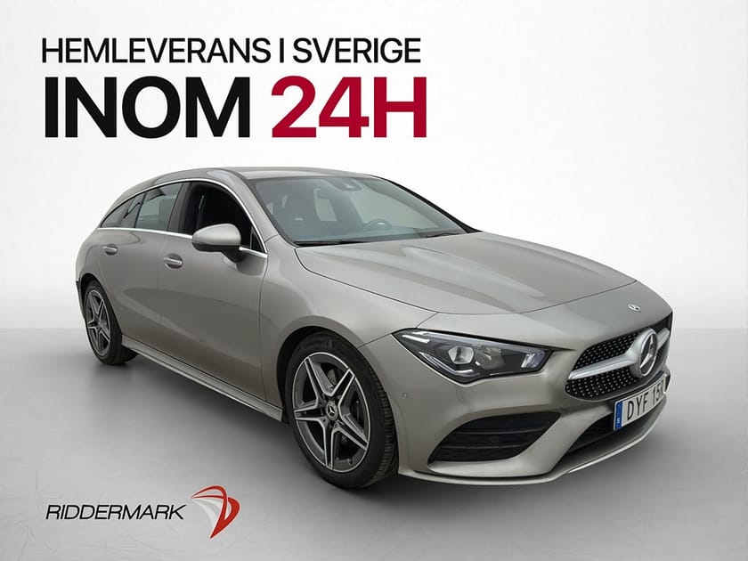Bild 3 av Mercedes-Benz CLA 200 Shooting Brake AMG Line Värmare Wide Midline Kamera