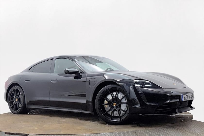 Bild 4 av Porsche Taycan Turbo DD PASM Pano BOSE Sport-Chrono 360° PDLS+ 625hk