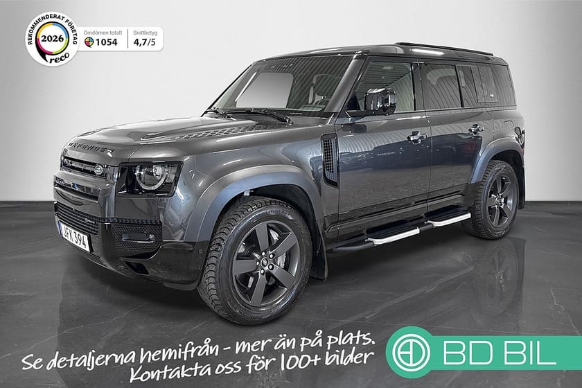 Bild 1 av Land Rover Defender P400e PHEV 110 X-Dynamic SE PANORAMA VÄRMARE LUFTFJÄDRING