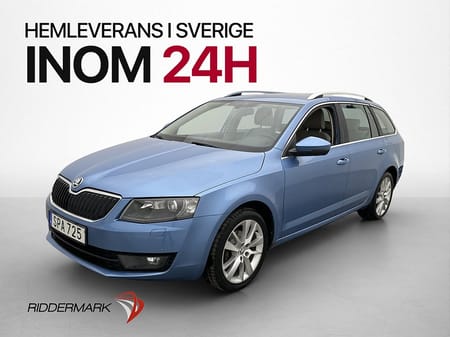 Škoda Octavia Kombi Skoda TDI 105hk Elegance Värmare Sensorer Dragkrok