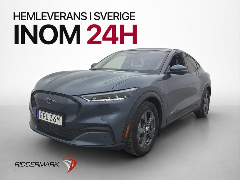 Bild 1 av Ford Mustang Mach-E Long Range Pano B&O 360° Skinn Elstolar