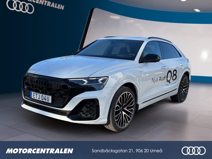 Bild 1 av Audi Q8 60 TFSI e quattro 490hk Selection, HUD, Laser, 23"