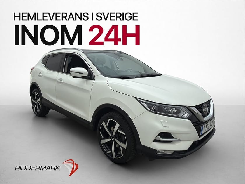 Bild 1 av Nissan Qashqai 1.3 DIG-T 158hk Tekna 360° Navi Skinn BT