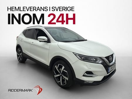 Nissan Qashqai 1.3 DIG-T 158hk Tekna 360° Navi Skinn BT