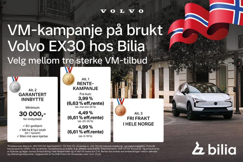 Bilde 2 av Volvo EX30 Twin Motor Performance 428Hk AWD Plus, Harman/Kardon, App, Kamera