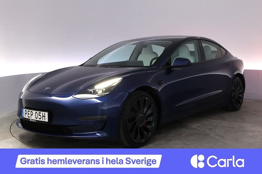 Bild 1 av Tesla Model 3 Performance AWD Refresh (Autopilot) Panorama