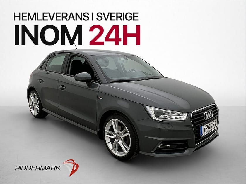 Bild 1 av Audi A1 Sportback 1.4 TFSI S-line Bluetooth 0,51l/mil