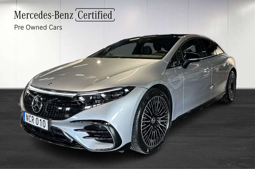 Bild 1 av Mercedes-Benz EQS 450 4MATIC AMG Panorama Airmatic 360° Moms