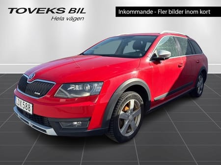 Škoda Octavia Scout TDI 150 fyrhjulsdriven, drag, värmare