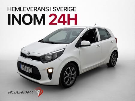 Kia Picanto 1.25 MPI 84hk Launch Edition Rattvärme Sensorer