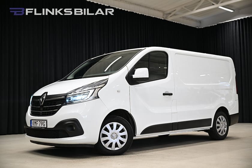 Bild 1 av Renault Trafic Skåpbil dCi 120HK Inredd|LED|Drag|Värmare|GPS|EnÄgare|Leasbar