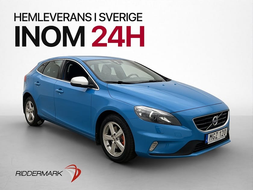 Bild 3 av Volvo V40 T2 122hk R-Design Värmare Halvskinn Bluetooth