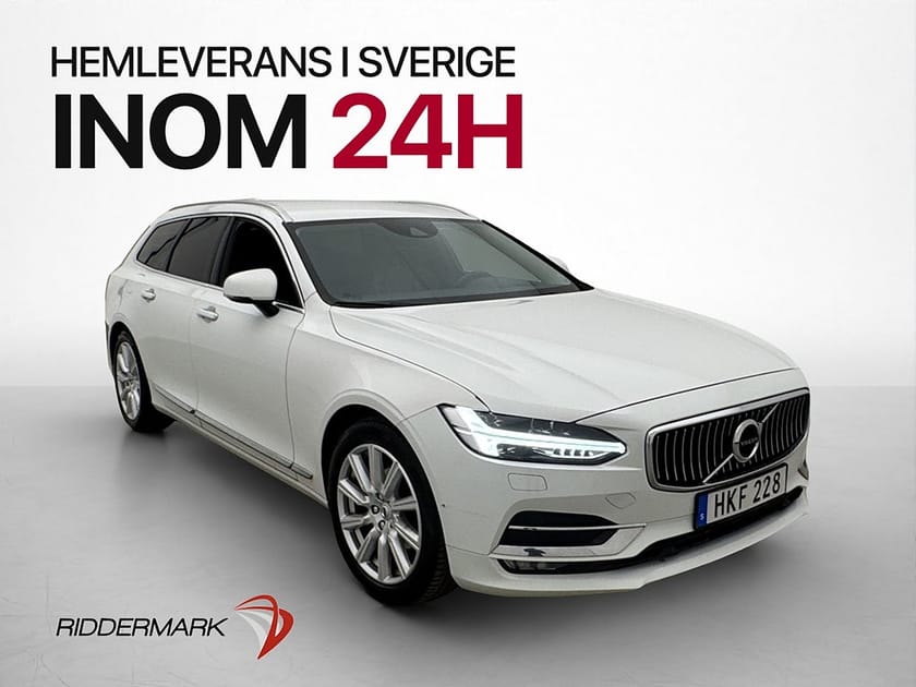 Bild 3 av Volvo V90 D4 190hk AWD Inscription Värmare Skinn Drag