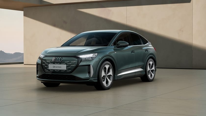 Bild 1 av Audi Q4 Sportback e-tron quattro S line 220 kW