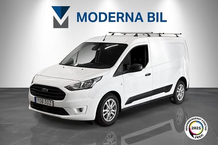 Ford Transit Connect 210 LWB 1.5 100hk Moms D-värm Drag B-kam Lång