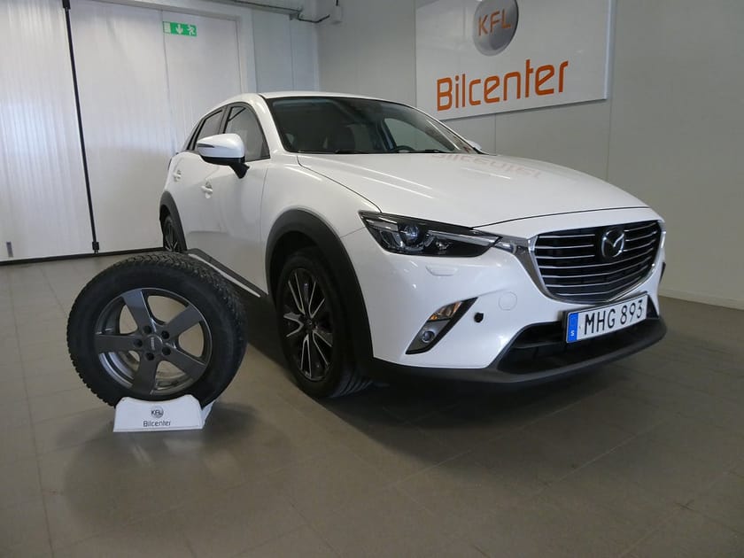 Bild 1 av Mazda CX-3 2.0 SKYACTIV-G Aut-BOSE-Navi-Skinn-M&K Värm-Kamera-SoV