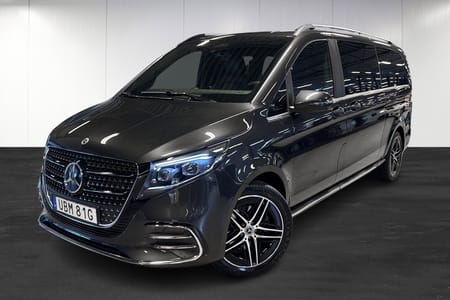 Mercedes-Benz V 300d 4MATIC 3.2t 300 D EX.LÅNG AVANTGARDE 9G | AMG | 7-Sits | 360 | Burmester