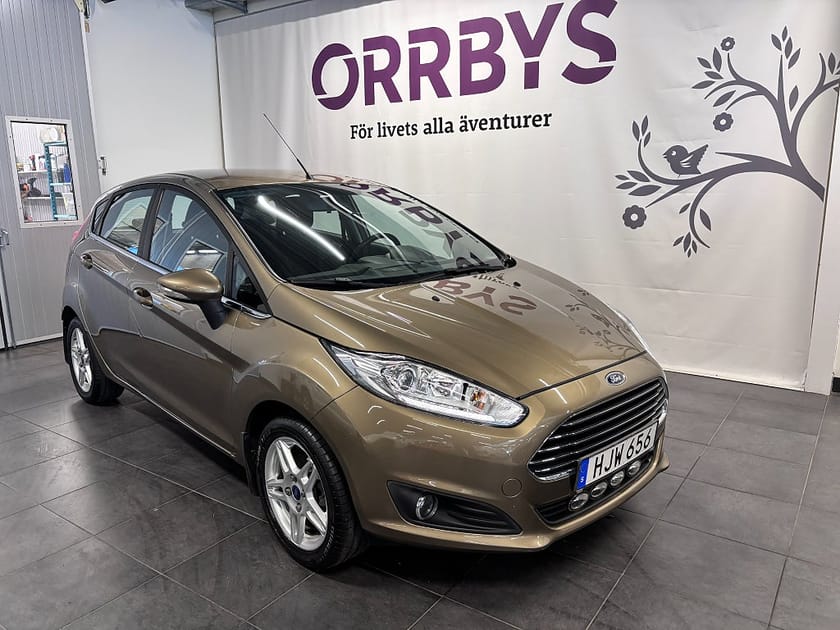 Bild 1 av Ford Fiesta 5-d 1.0 EcoBoost Titanium 100hk Aut Bluetooth Låga mil