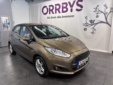 Ford Fiesta 5-d 1.0 EcoBoost Titanium 100hk Aut Bluetooth Låga mil