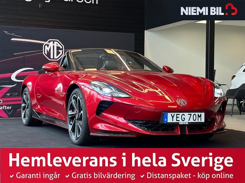 Bild 1 av MG Cyberster GT Dual Motor 77 kWh 510hk AWD BOSE GPS