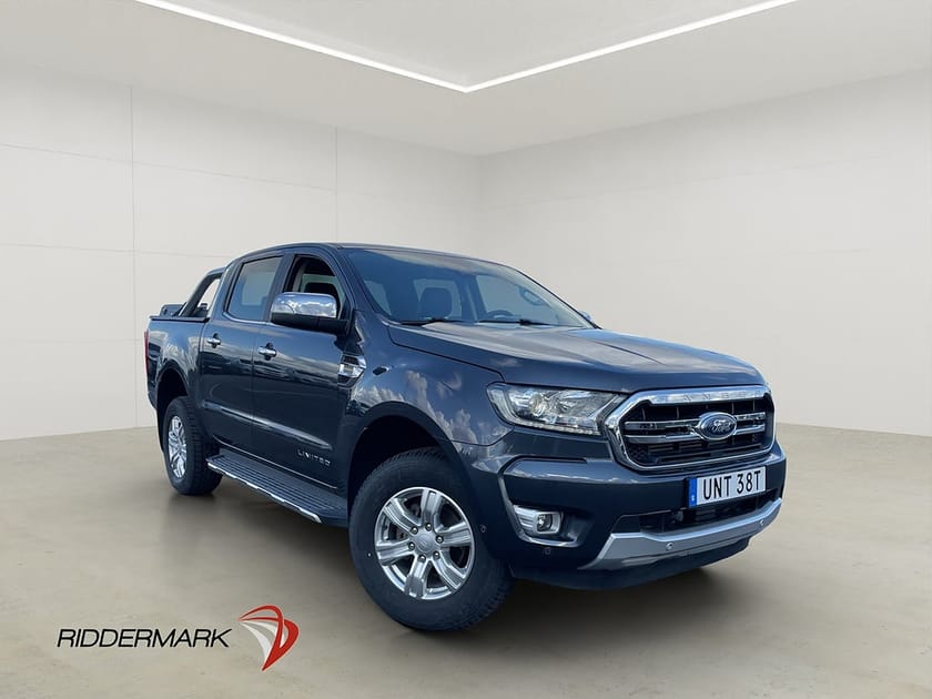 Bild 1 av Ford Ranger Dubbelhytt Limited 170hk 4x4 Värmare Drag Diff ALMECO Moms