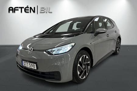 Volkswagen ID.3 Pro Performance 58 kWh Värmepump, P-Sensorer F&B
