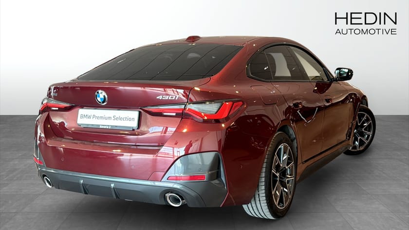 Bild 2 av BMW 430i xDrive Gran Coupé M-Sport Taklucka Värmare Drag