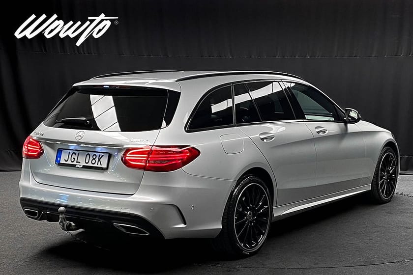 Bild 5 av Mercedes-Benz C 220 T d 4MATIC 4M 194HK AMG Night Edt /Drag