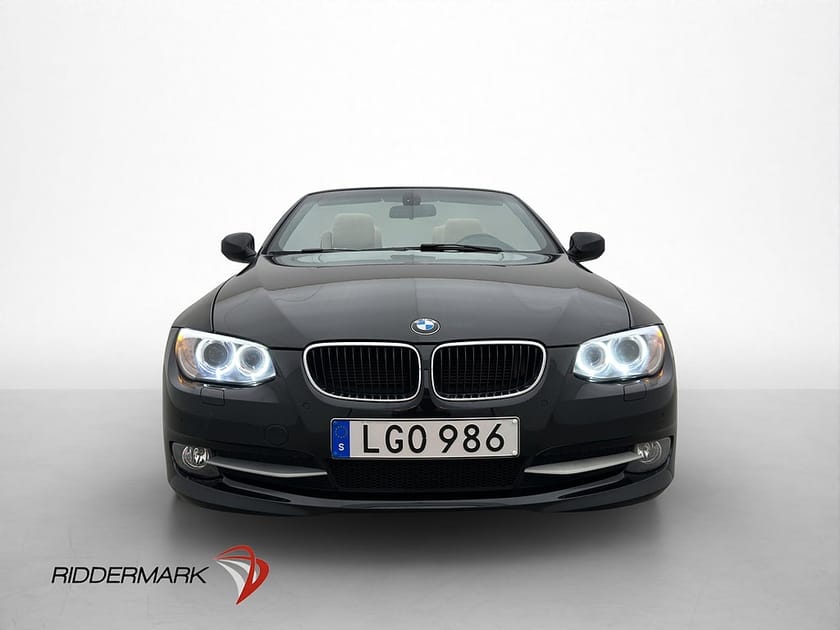 Bild 2 av BMW 320d Convertible 320 184hk Skinn Farthållare Elstolar