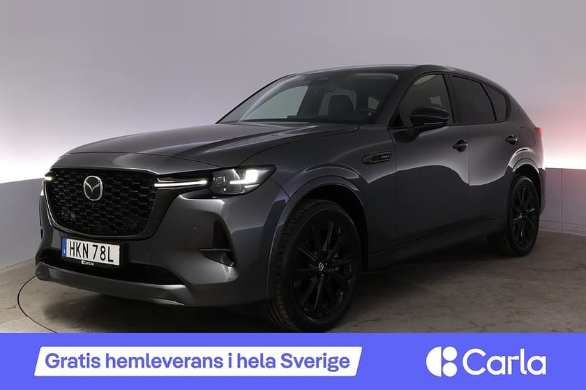 Bild 1 av Mazda CX-60 PHEV Homura Läder 360 Bose HUD Elstol Drag