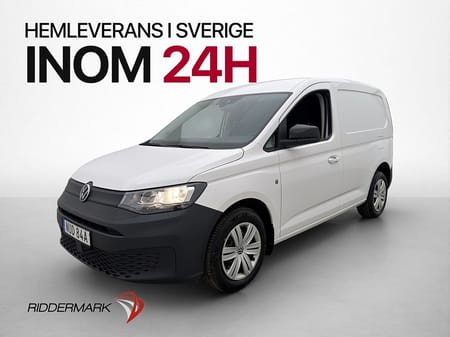 Volkswagen Caddy Cargo Värmare Drag B-Kamera CARPLAY Moms