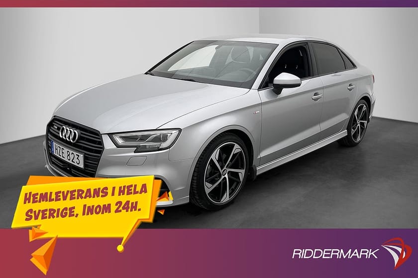 Bild 1 av Audi A3 Sedan 35 TFSI S-Line Massage Sensorer Halvskinn