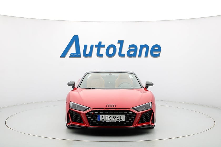 Bild 4 av Audi R8 Spyder V10 performance En Brukare, SV-Såld 620hk