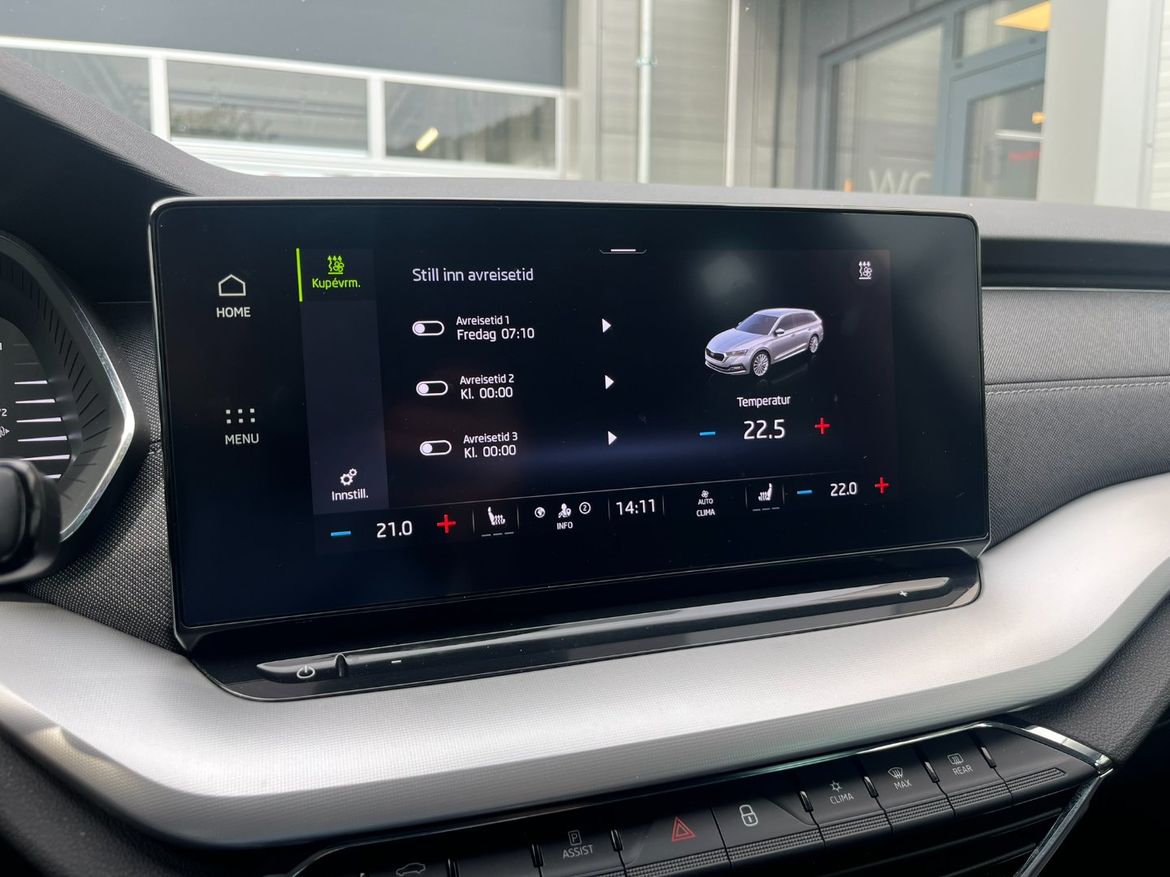 Škoda Octavia Stasjonsvogn 2.0 TDI SCR 4x4 DSG sekvensiell, 7-trinn, 150ps, 2023