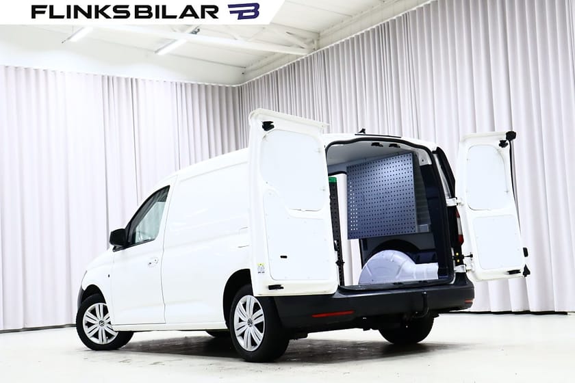 Bild 5 av Volkswagen Caddy Cargo Maxi DSG 122HK Inredd|Drag|Värmare|Momsbil