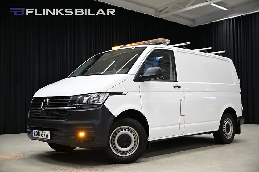 Bild 1 av Volkswagen Transporter 4Motion DSG 150HK Inredd|Drag|Värmare|GPS|Moms|SeUtr!