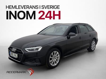 Audi A4 Avant 40 TDI quattro 190hk Q Proline Värmare Adaptiv Dragkrok