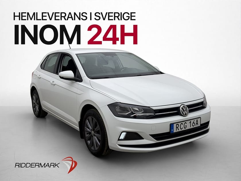 Bild 1 av Volkswagen Polo 1.0 TSI 95hk Bluetooth Farthållare AC