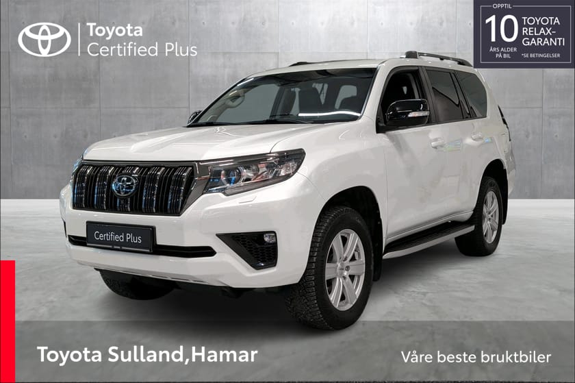 Bilde 1 av Toyota Land Cruiser 5-dørs 2,8 D-4D GX aut Toppmodell - Black Edition - Krok