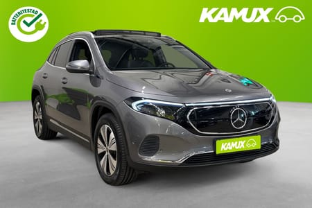 Mercedes-Benz EQA 300 4MATIC Prograssive Pano Drag 228hk 2022 Förlängd Nybilsgaranti