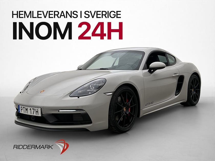 Bild 3 av Porsche 718 Cayman GTS 4.0 400hk BOSE PDLS 18 Vägs Svensksåld