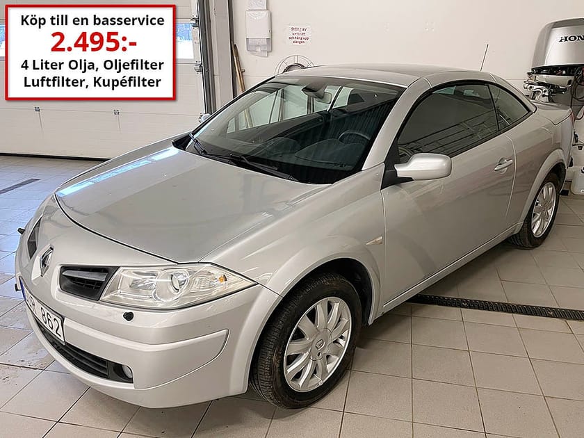 Bild 1 av Renault Mégane Coupé-Cabriolet 1.6 110hk