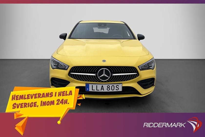 Bild 3 av Mercedes-Benz CLA 180 Shooting Brake SB AMG P-Värmare Halvskinn Wide Drag