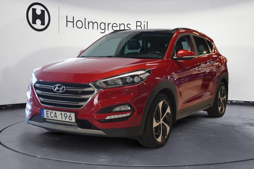 Bild 1 av Hyundai Tucson 2.0 CRDi 4WD Automatisk, 185hk, 2017, Drag Backkamera