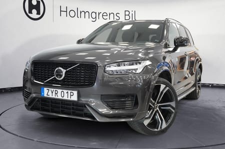Volvo XC90 7 Säten T8 Ultra Dark Edition Pano B W HUD 7-Sits 22 Leasebar
